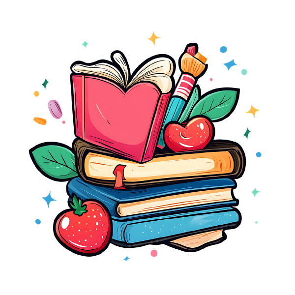 Back to School stickers design