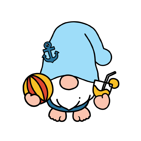 Beach 17 — Beach sticker SVG cut file