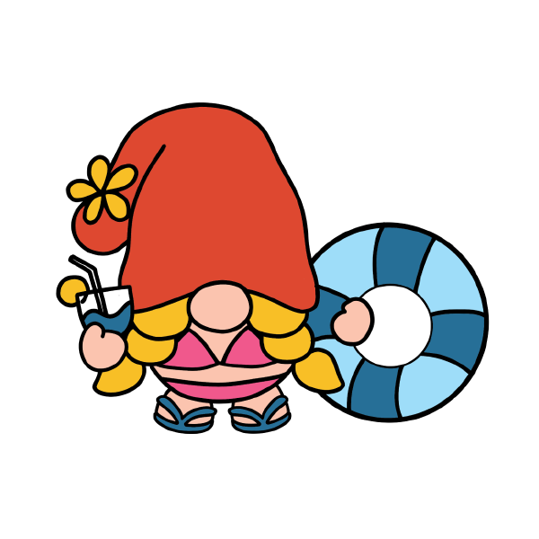 Beach 03 — Beach sticker SVG cut file