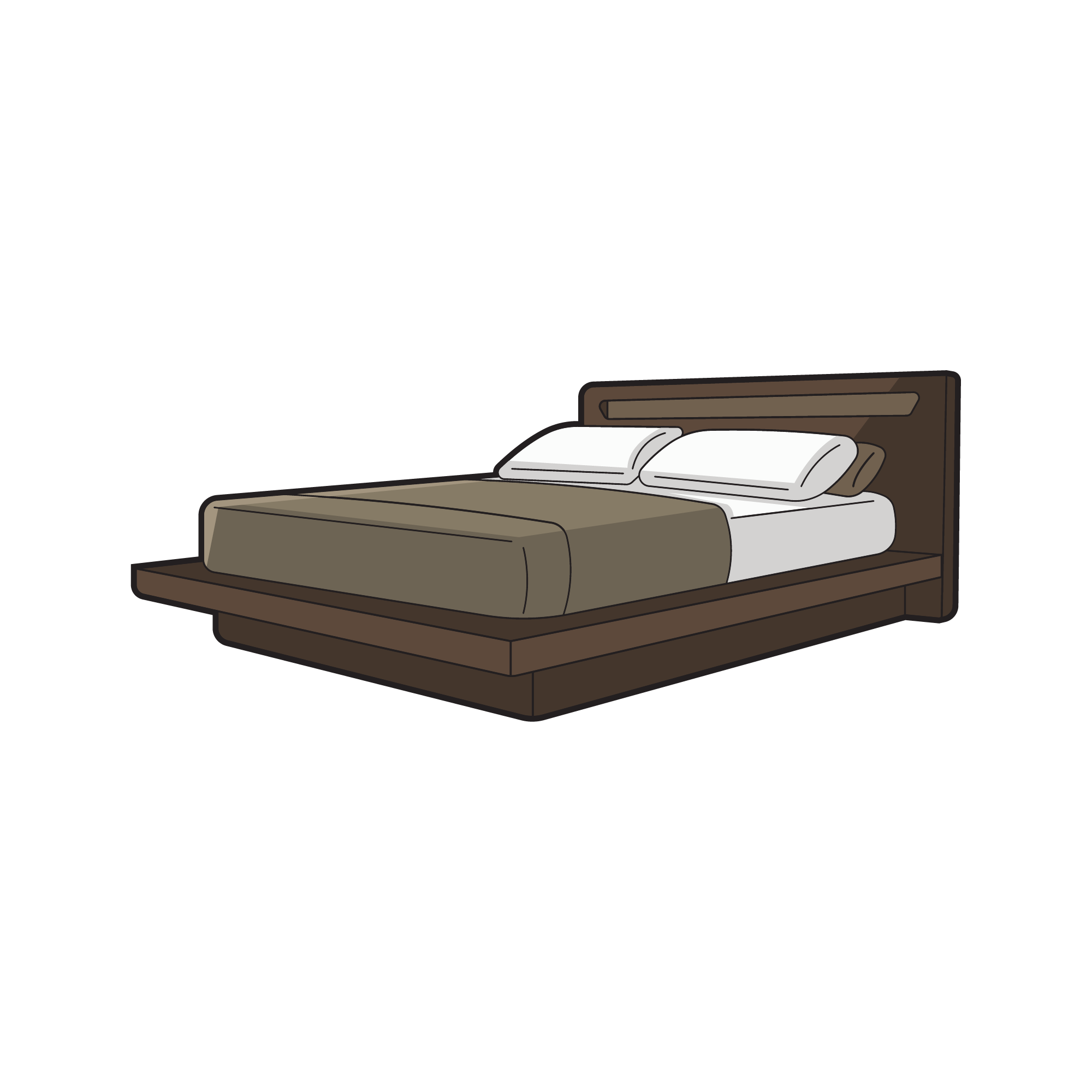 Bedroom 30 — Bedroom sticker SVG cut file