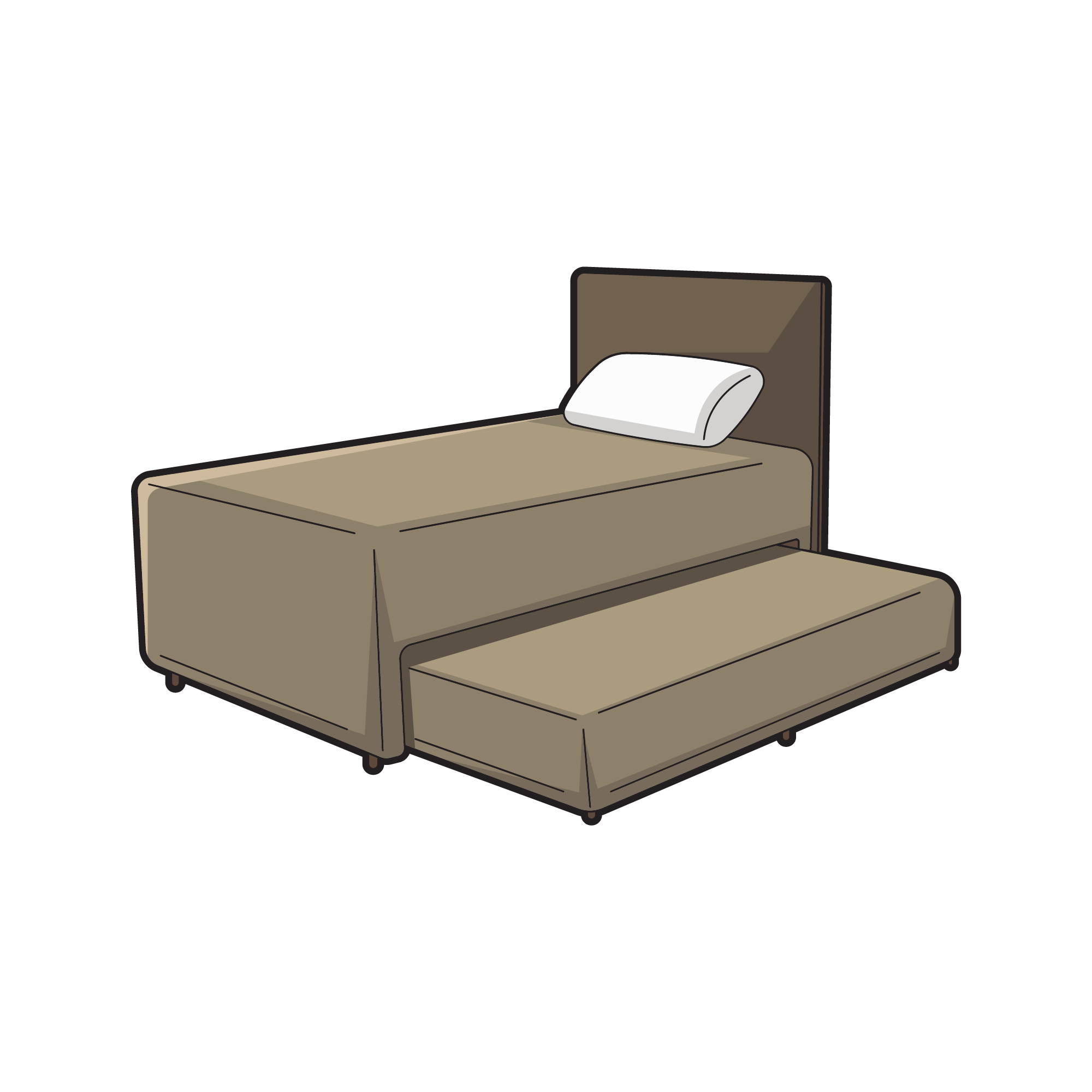 Bedroom 49 — Bedroom sticker SVG cut file
