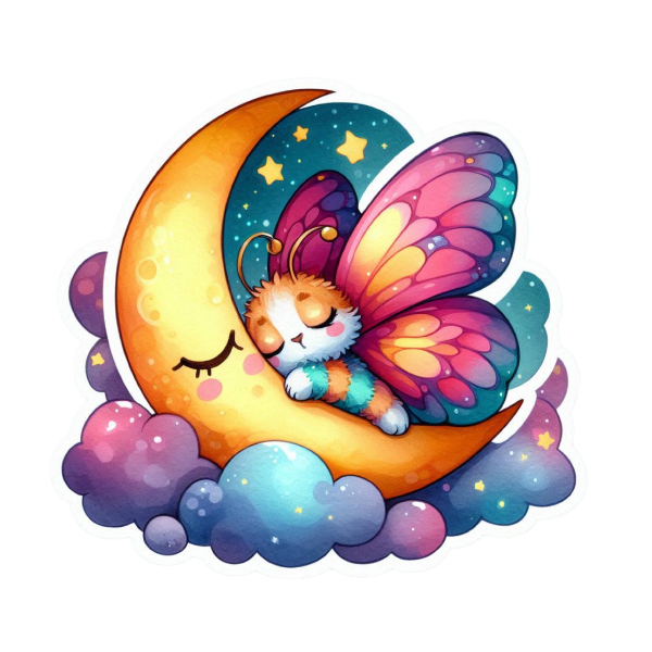 Butterfly 17 — Butterfly sticker SVG cut file
