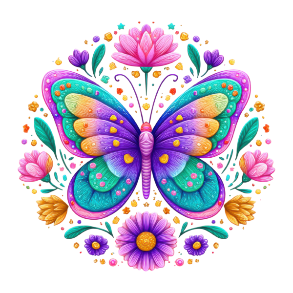Butterfly 18 — Butterfly sticker SVG cut file
