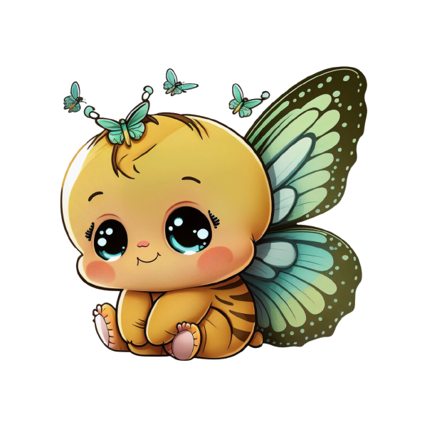 Butterfly 22 — Butterfly sticker SVG cut file