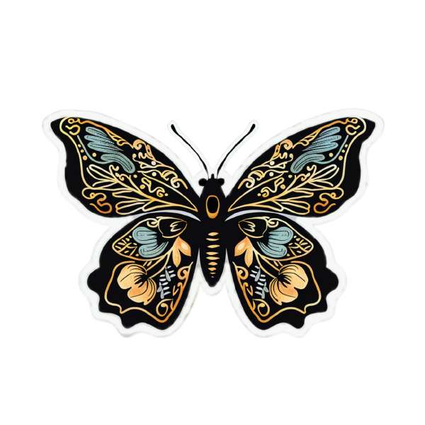 Butterfly 23 — Butterfly sticker SVG cut file