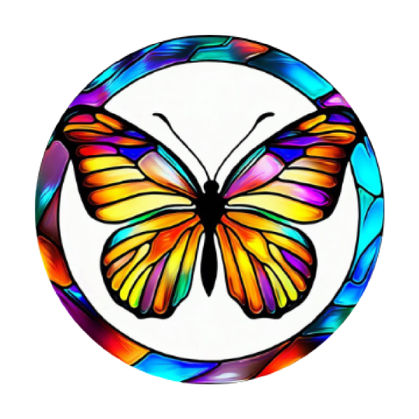 Butterfly 25 — Butterfly sticker SVG cut file