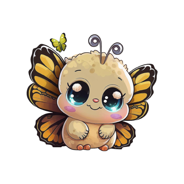 Butterfly 33 — Butterfly sticker SVG cut file