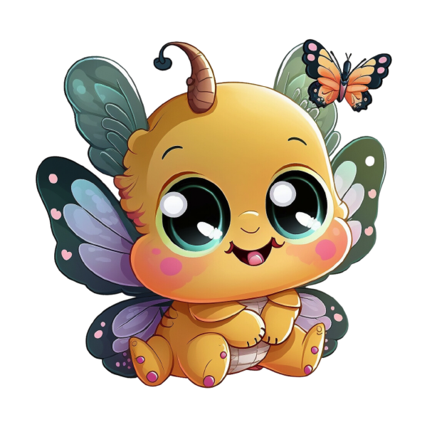 Butterfly 40 — Butterfly sticker SVG cut file