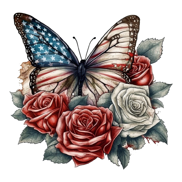 Butterfly 41 — Butterfly sticker SVG cut file