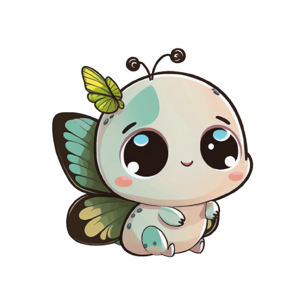 Butterfly 42 — Butterfly sticker SVG cut file