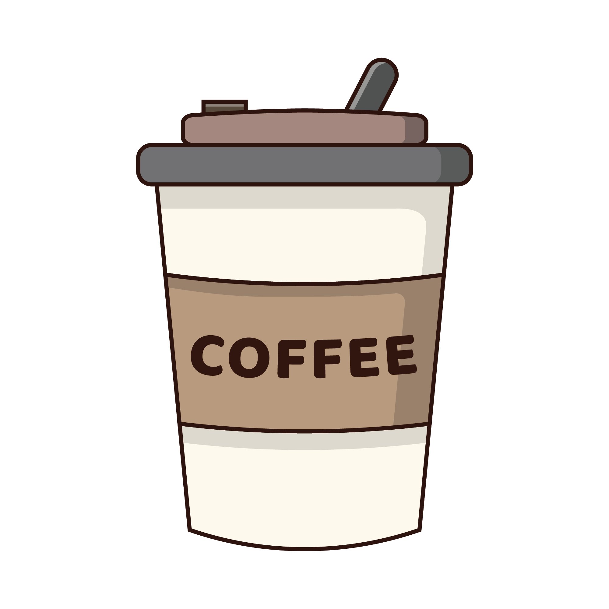 Coffee 22 — Coffee sticker SVG cut file