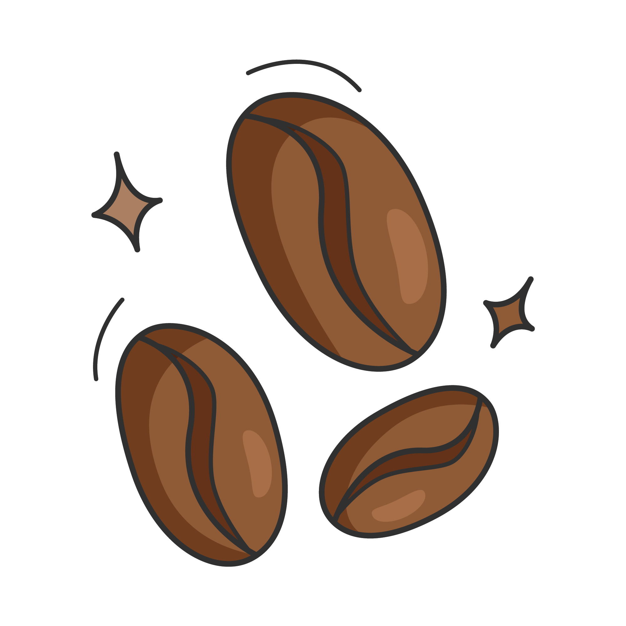 Coffee 24 — Coffee sticker SVG cut file