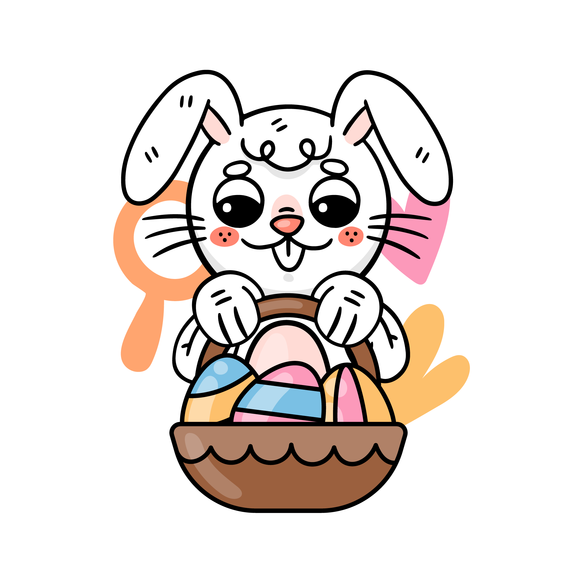Easter 19 — Easter sticker SVG cut file