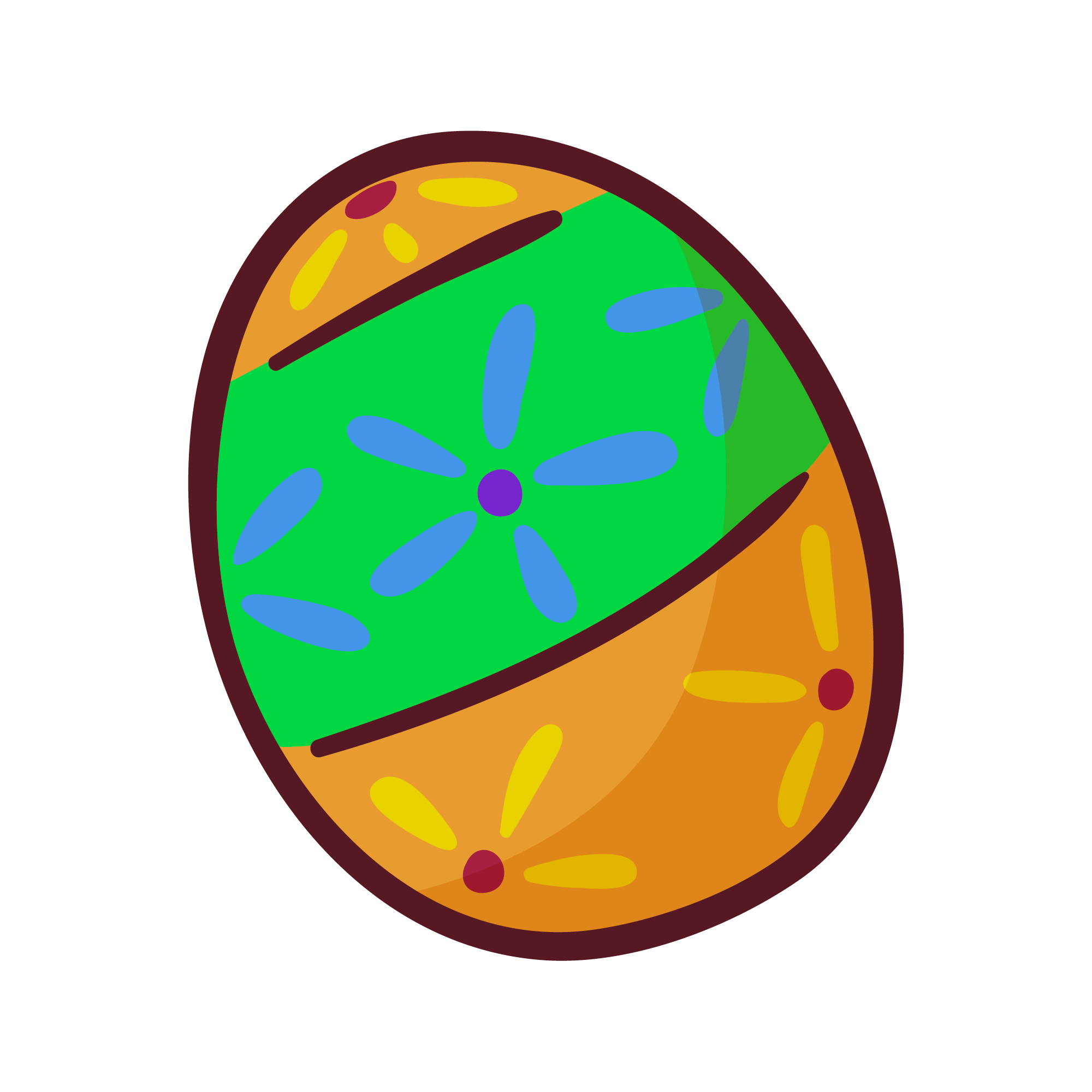 Easter 03 — Easter sticker SVG cut file