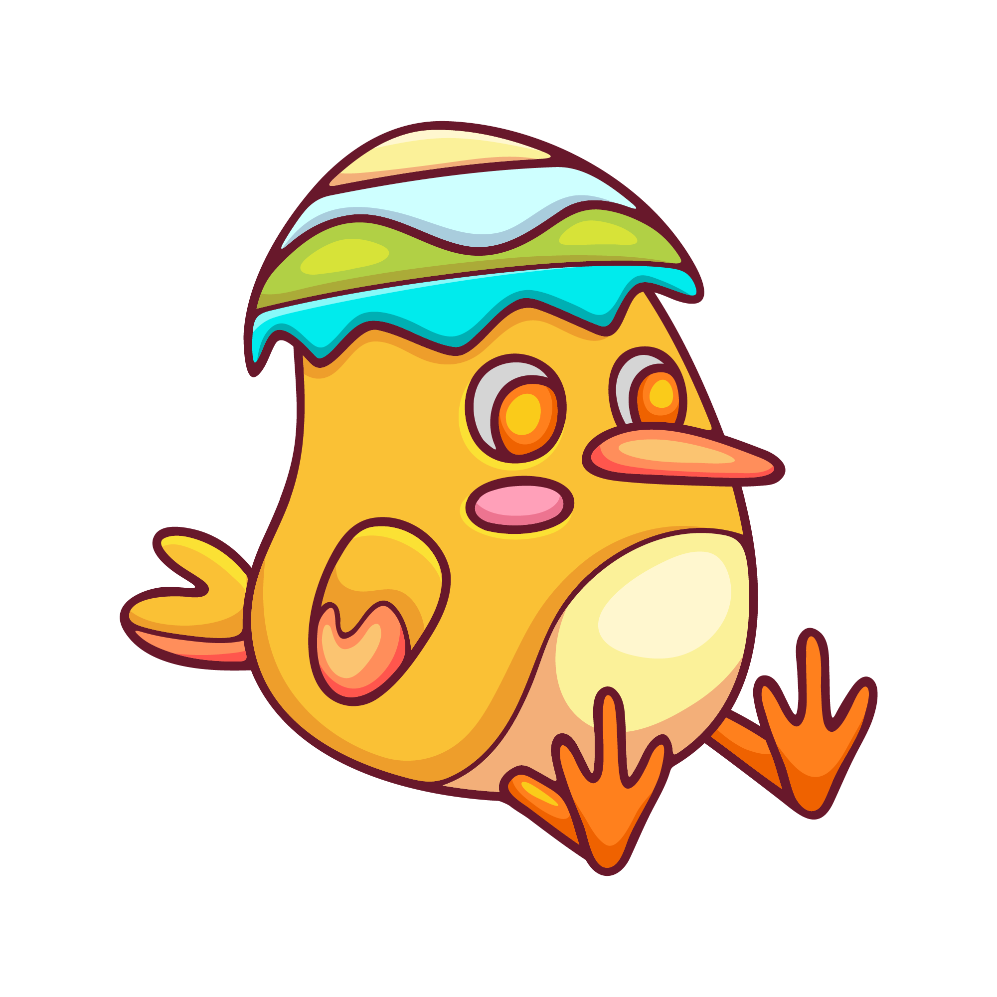 Easter 25 — Easter sticker SVG cut file