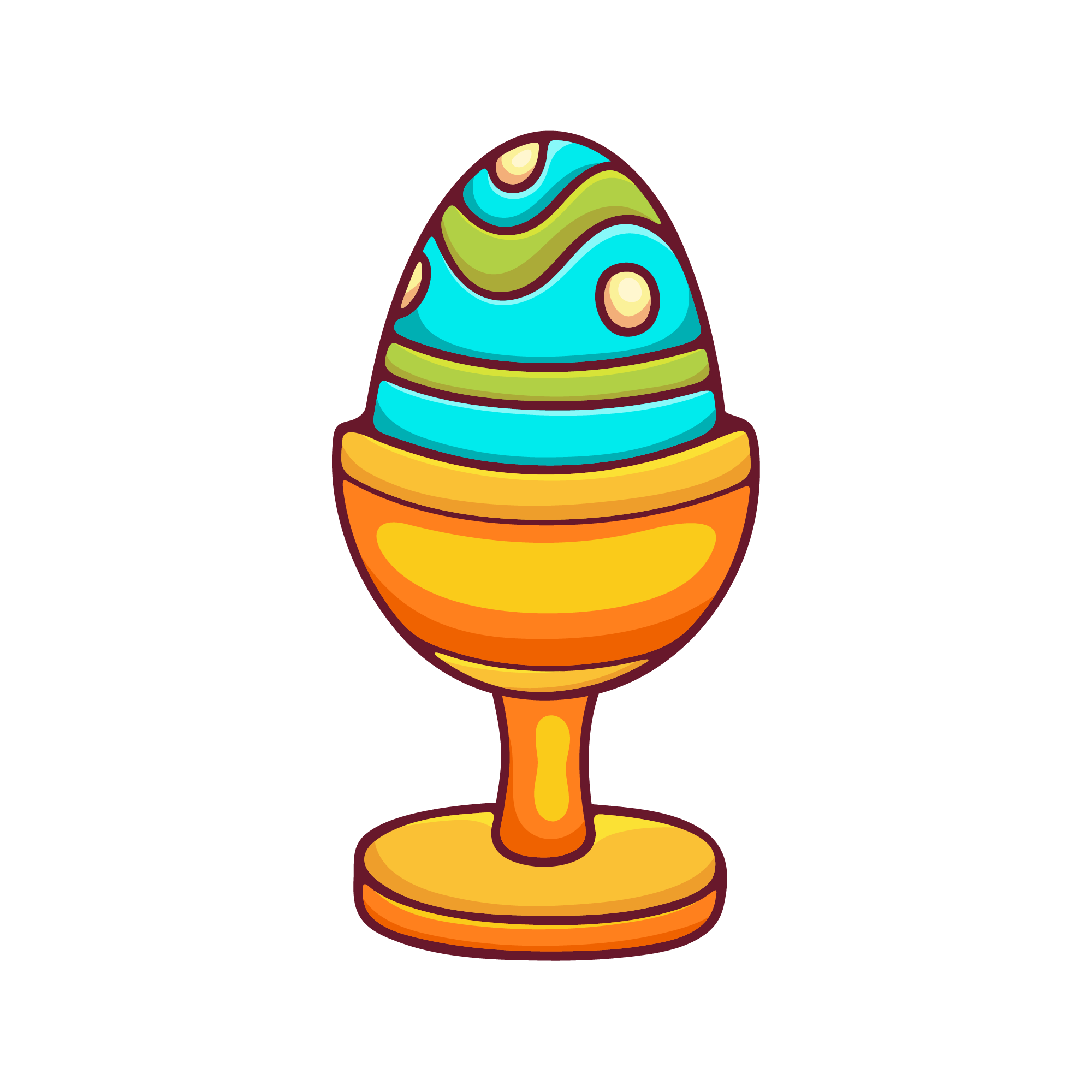 Easter 27 — Easter sticker SVG cut file