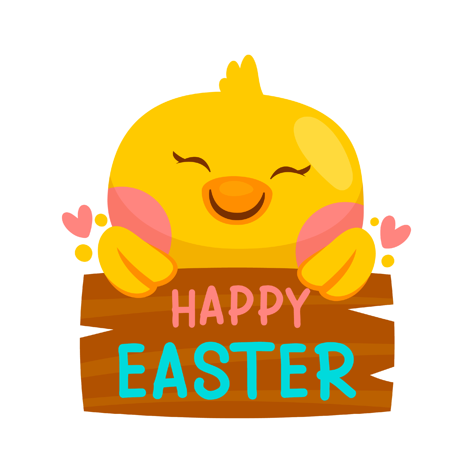 Easter 34 — Easter sticker SVG cut file