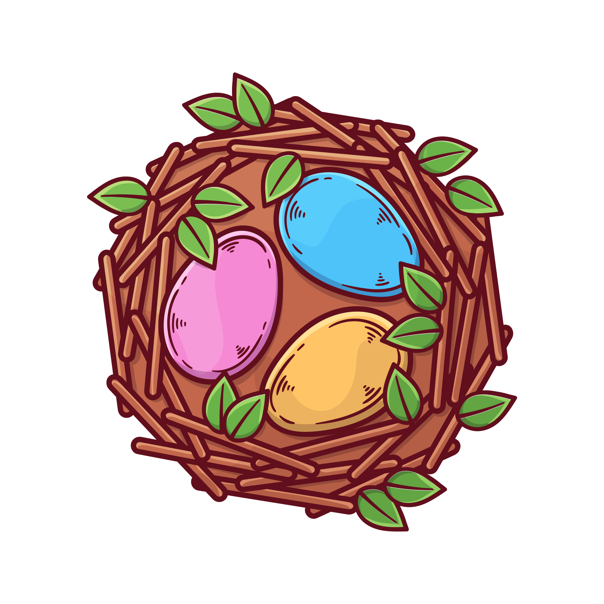 Easter 39 — Easter sticker SVG cut file