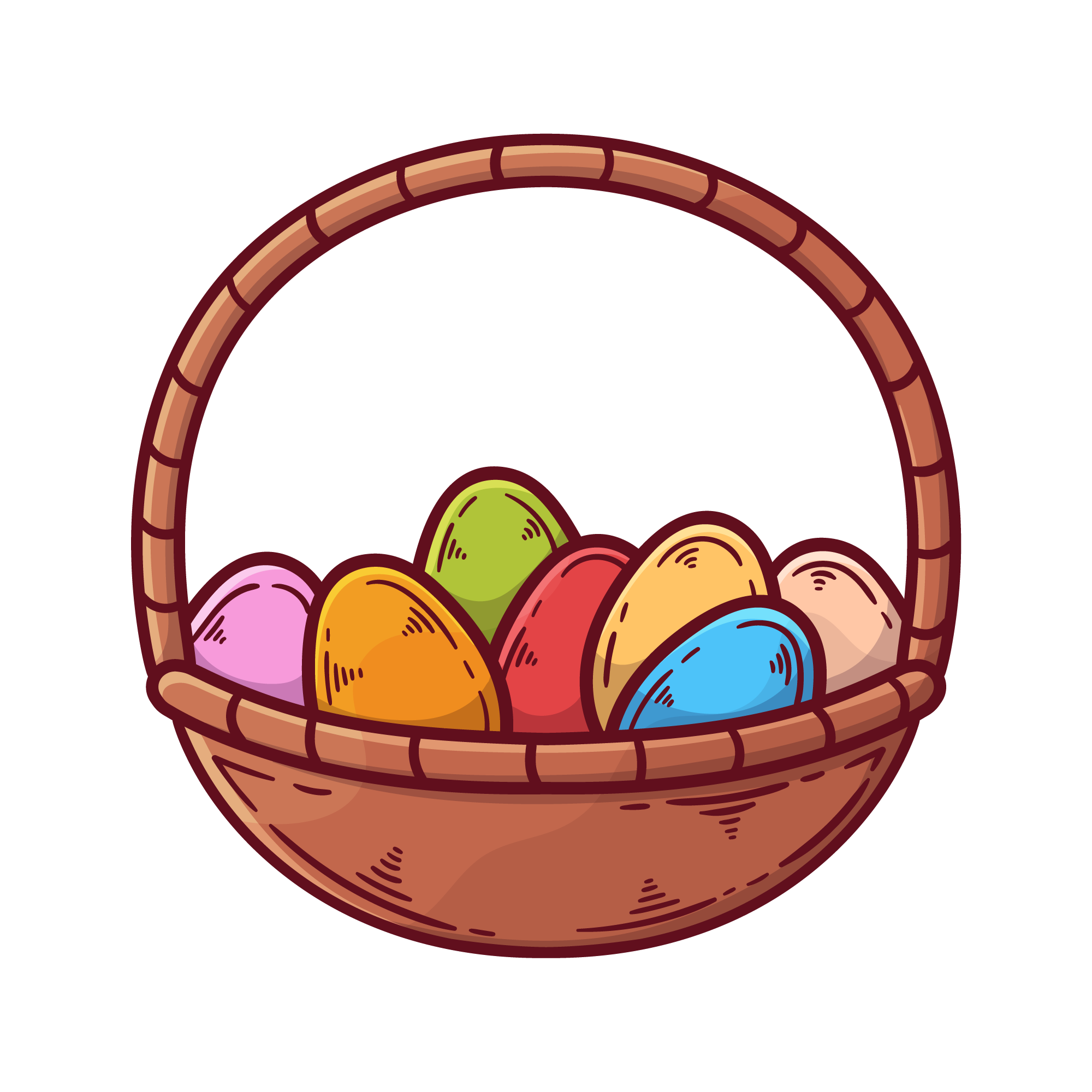 Easter 42 — Easter sticker SVG cut file