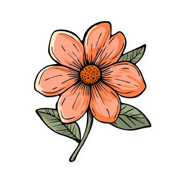 Flower 24 — Flower sticker SVG cut file