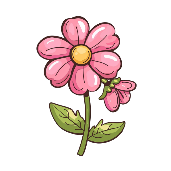 Flower 29 — Flower sticker SVG cut file