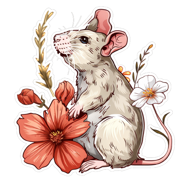 Flower 46 — Flower sticker SVG cut file