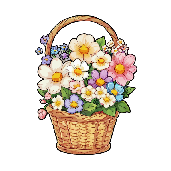 Flower 49 — Flower sticker SVG cut file