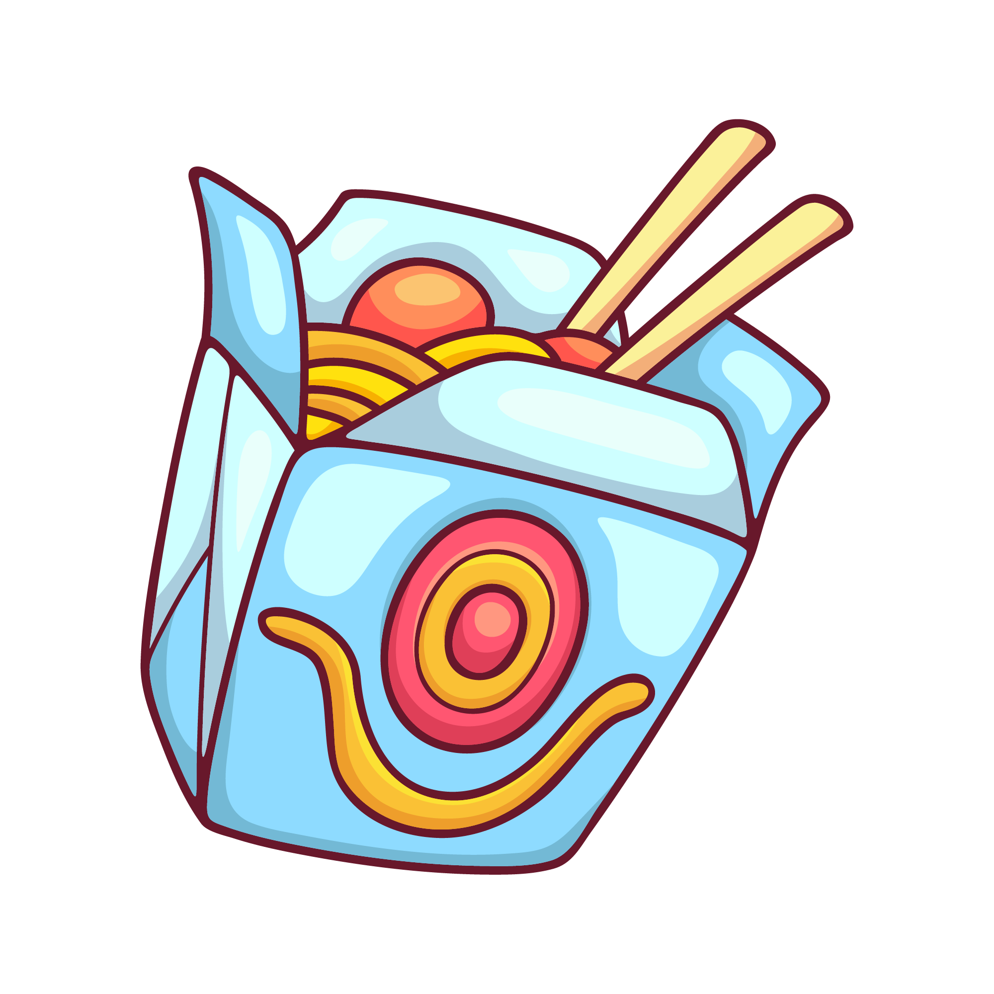 Food 34 — Food sticker SVG cut file