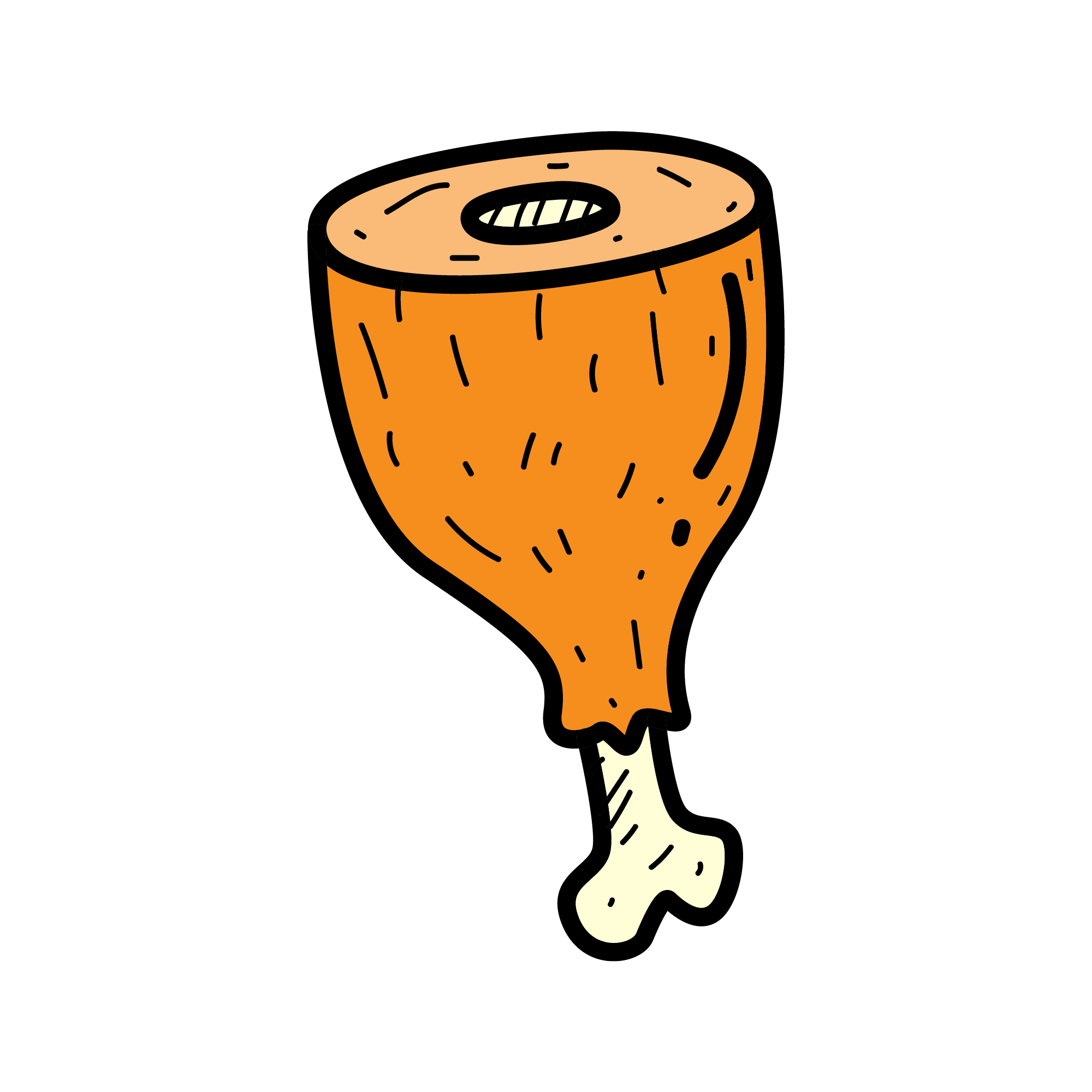 Food 38 — Food sticker SVG cut file