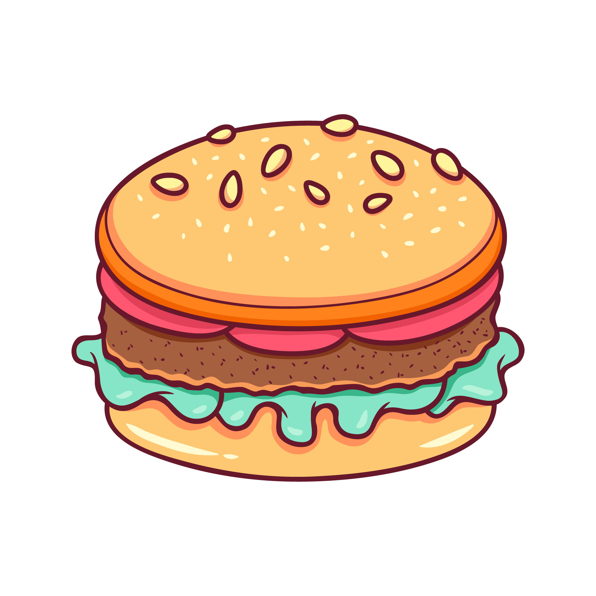 Food 41 — Food sticker SVG cut file