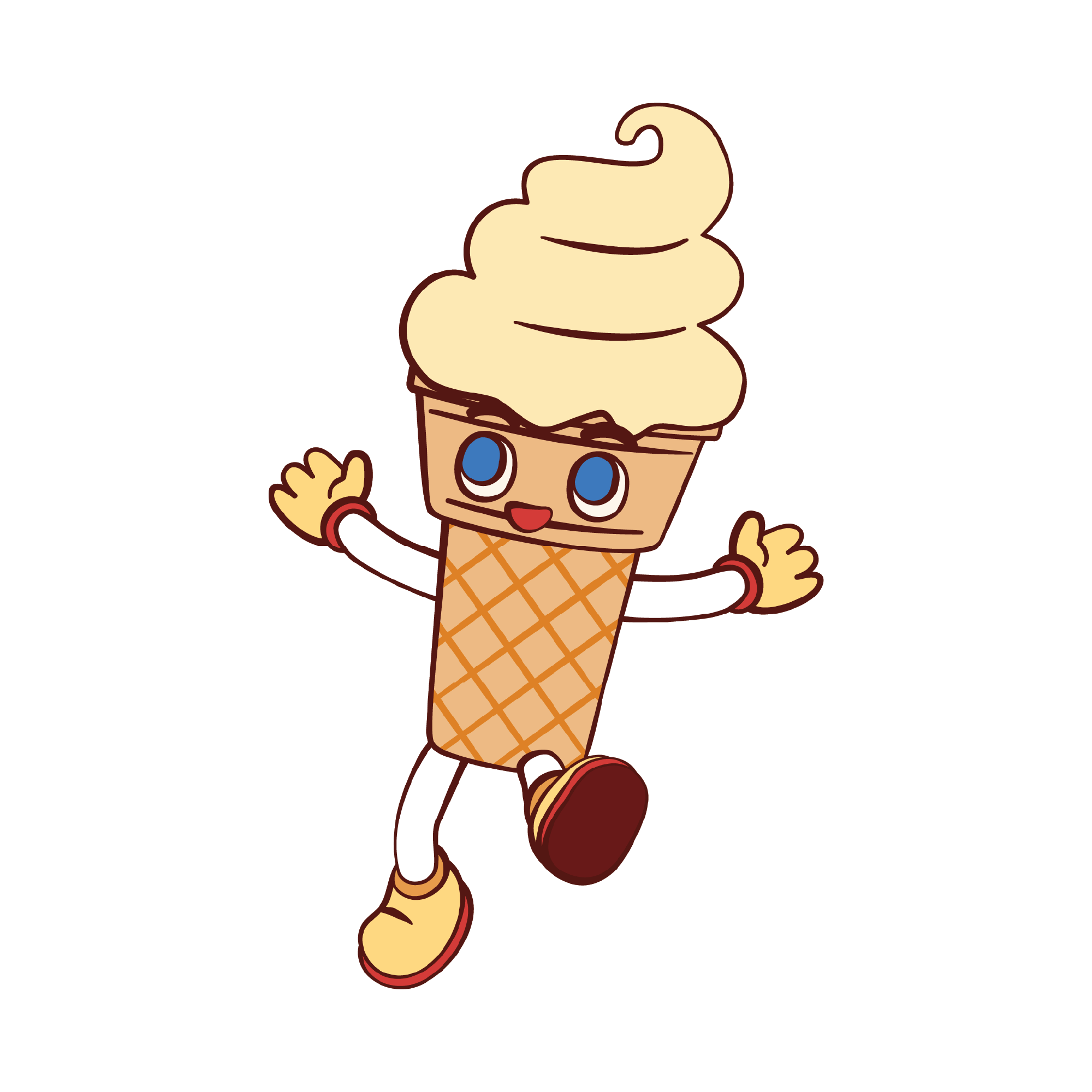 Ice Cream 17 — Ice Cream sticker SVG cut file