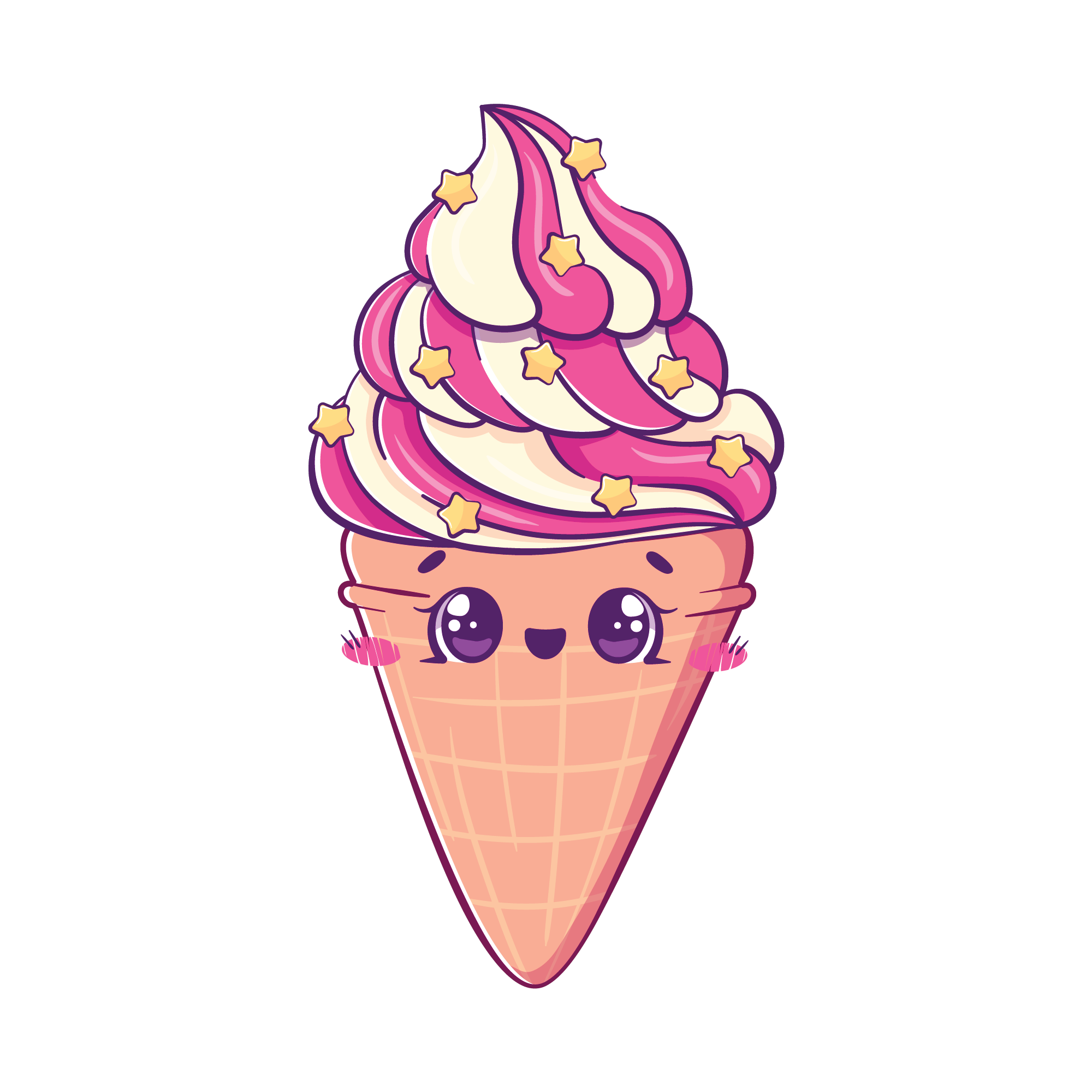 Ice Cream 25 — Ice Cream sticker SVG cut file