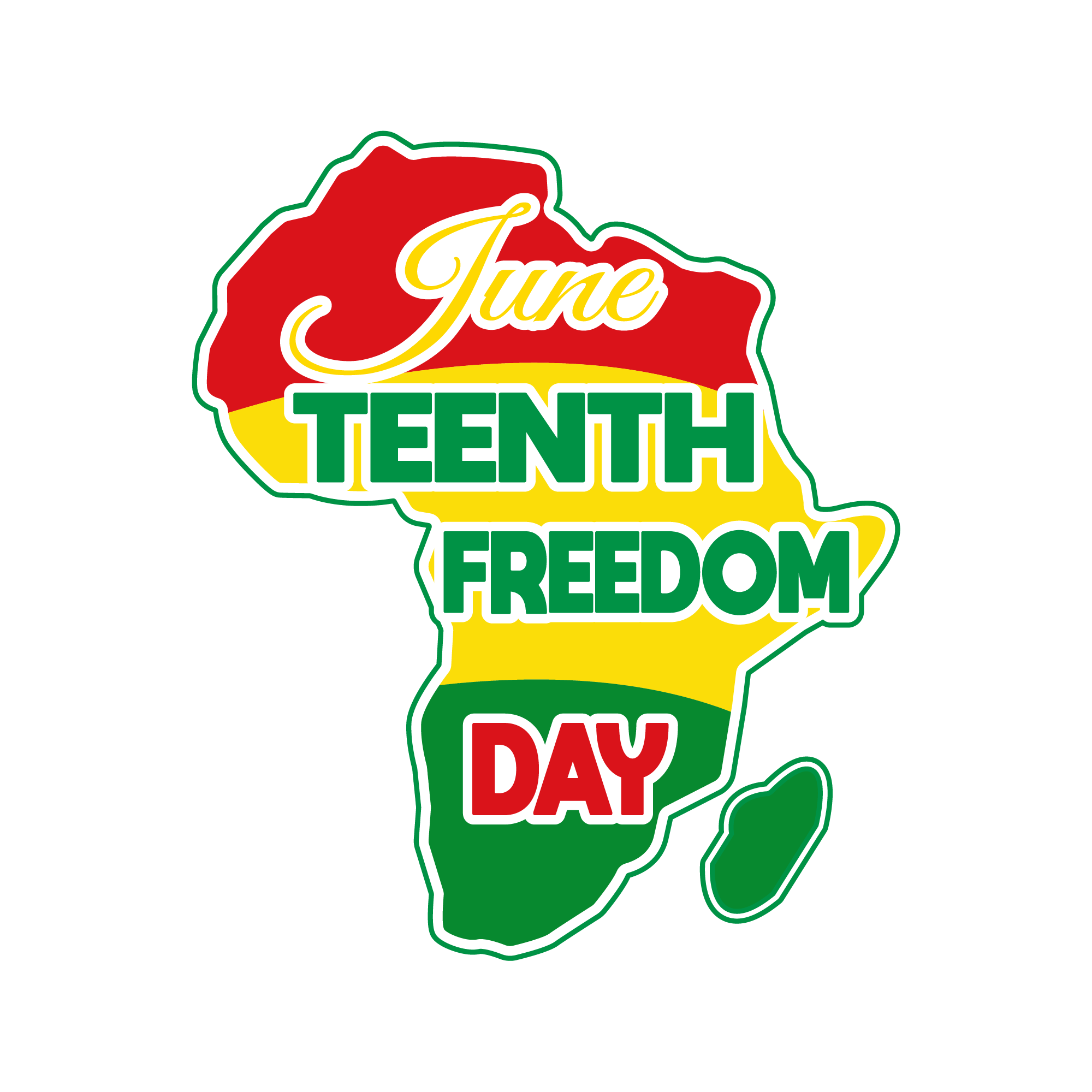 Juneteenth 30 — Juneteenth sticker SVG cut file