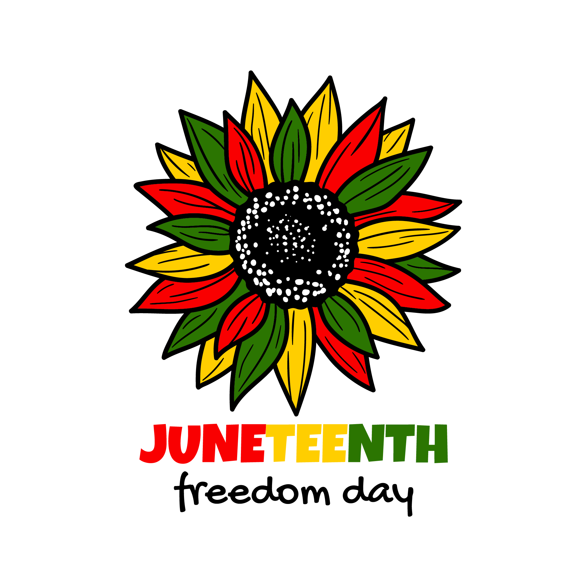 Juneteenth 33 — Juneteenth sticker SVG cut file