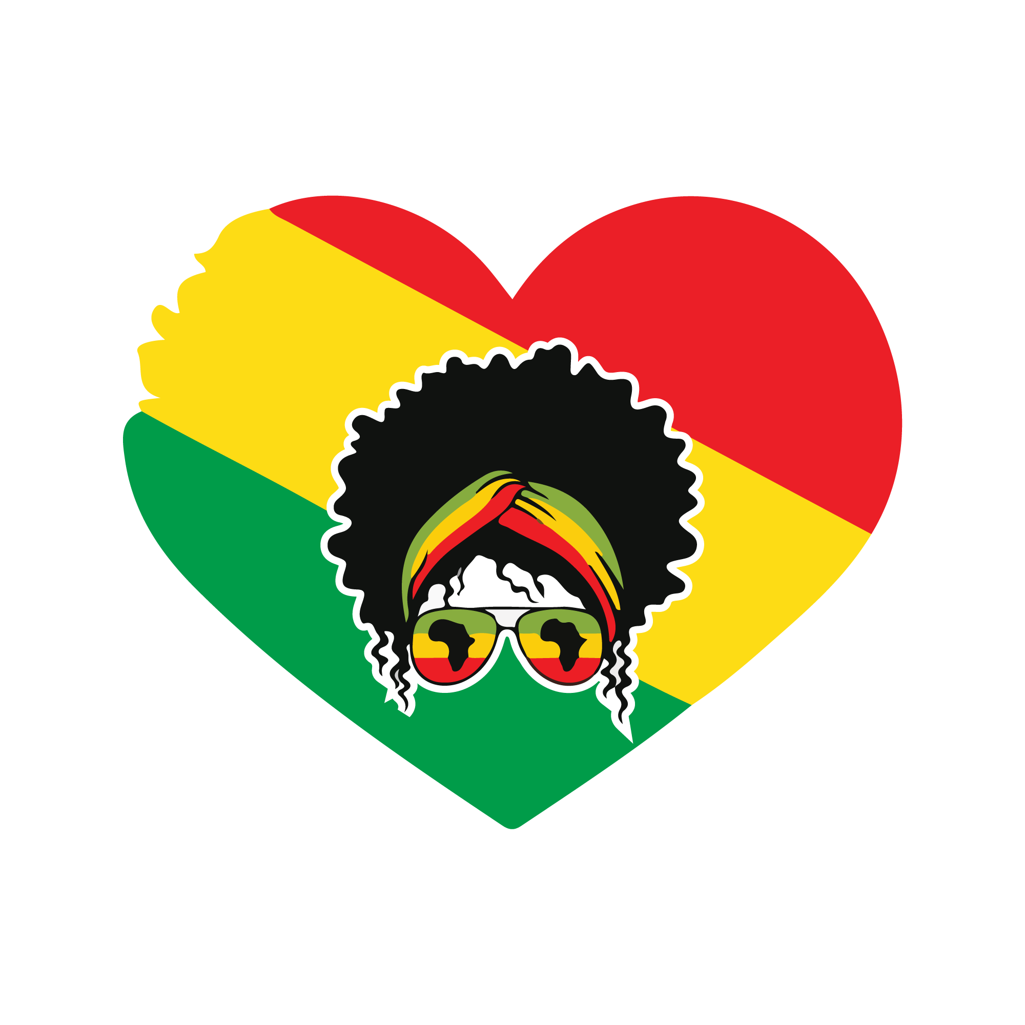 Juneteenth 39 — Juneteenth sticker SVG cut file