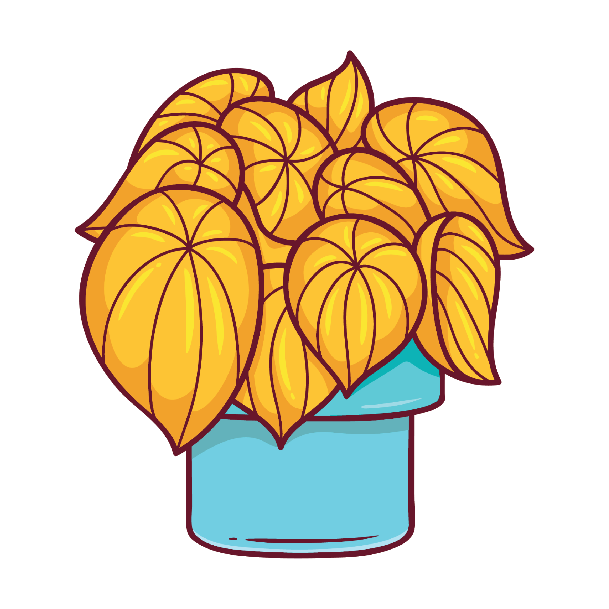 Plant stickers SVG designs — 25 cut files