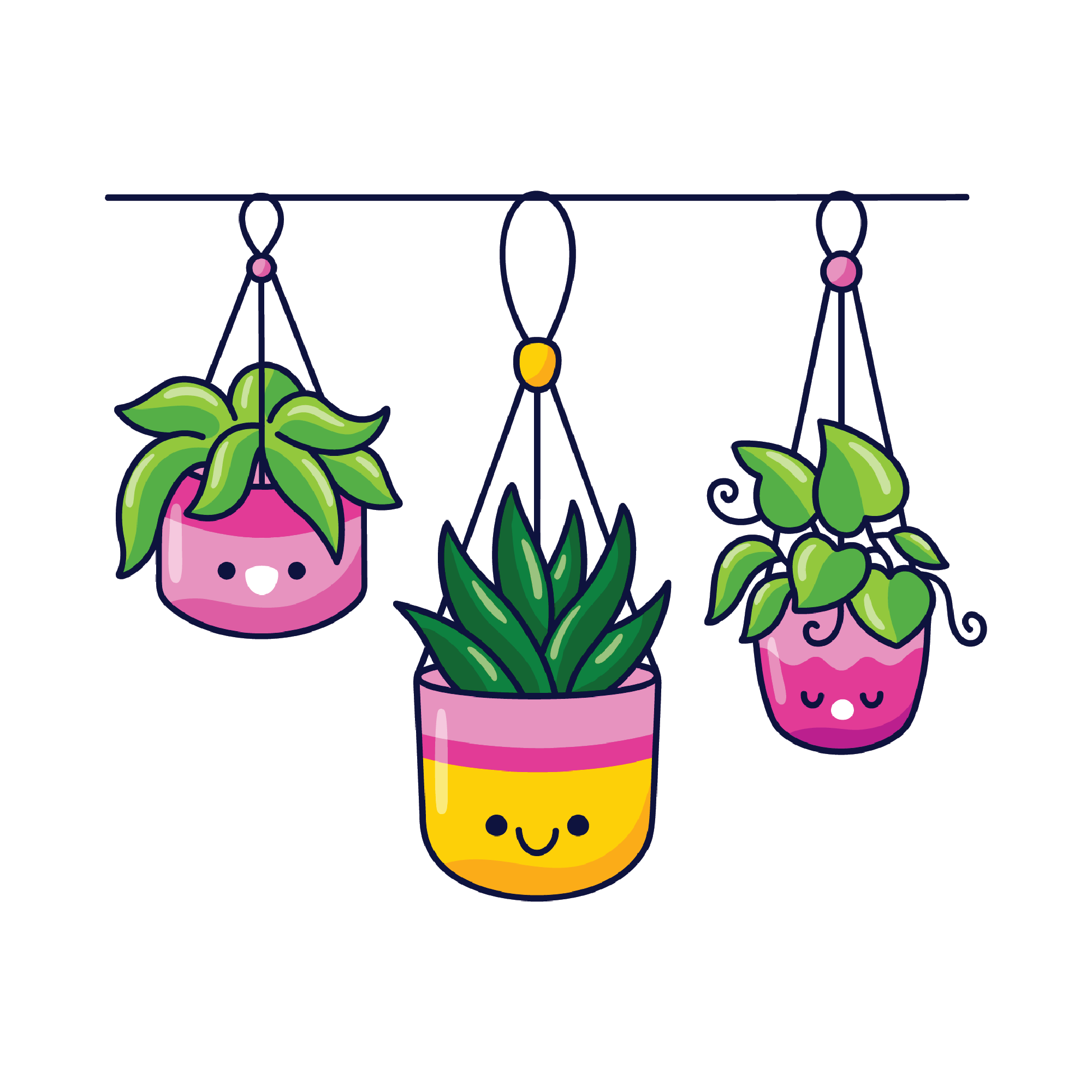 Plant 17 — Plant sticker SVG cut file