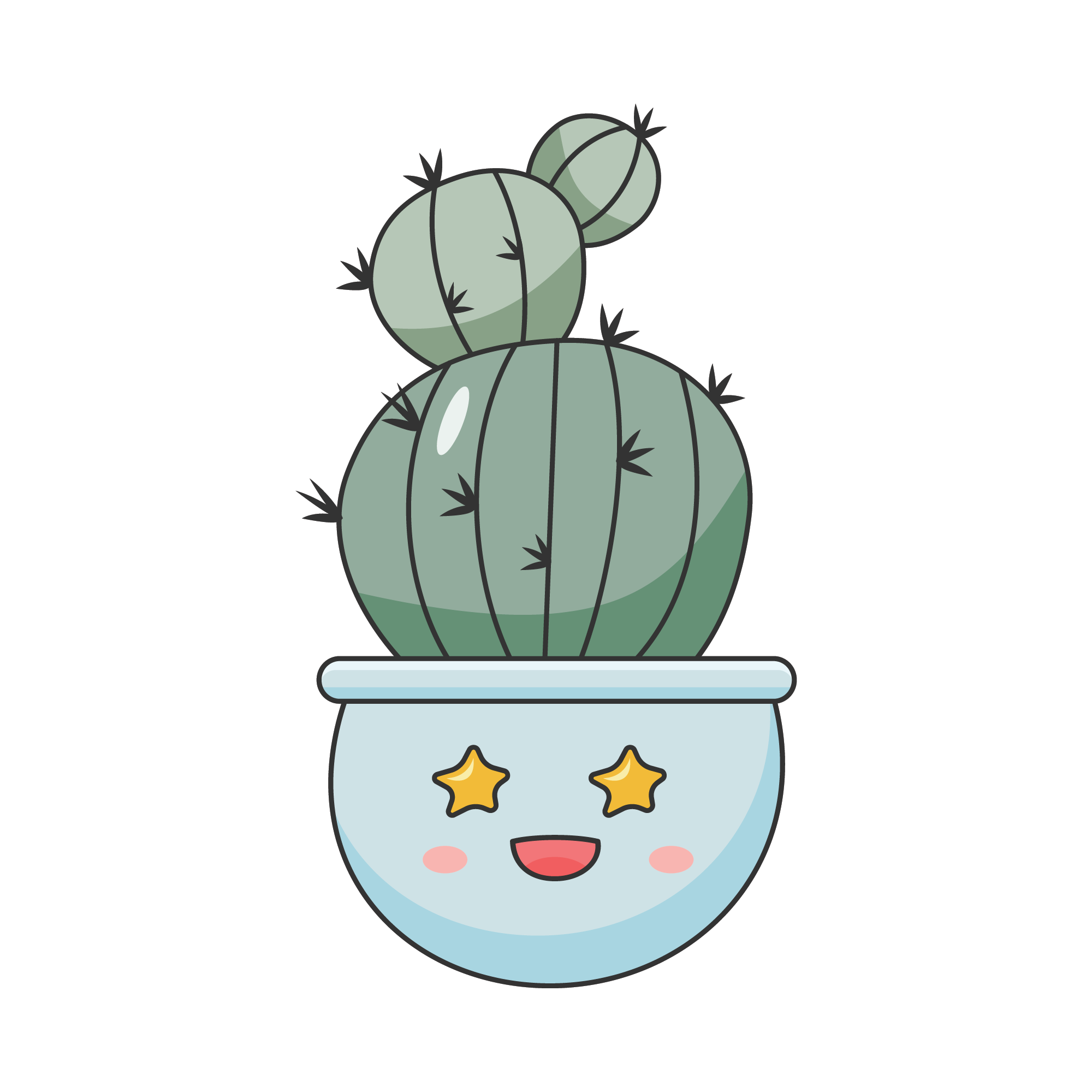 Plant 19 — Plant sticker SVG cut file