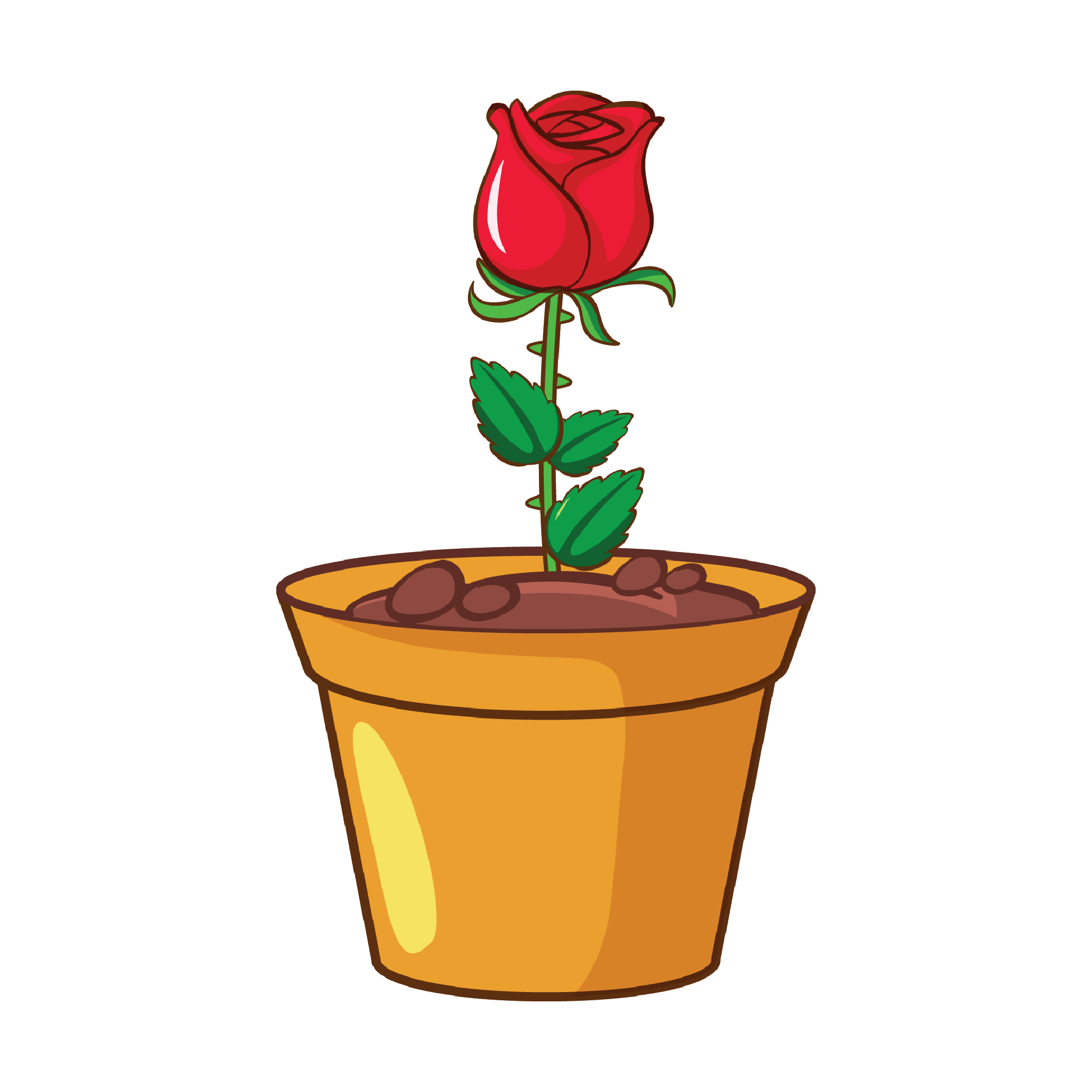Plant 20 — Plant sticker SVG cut file