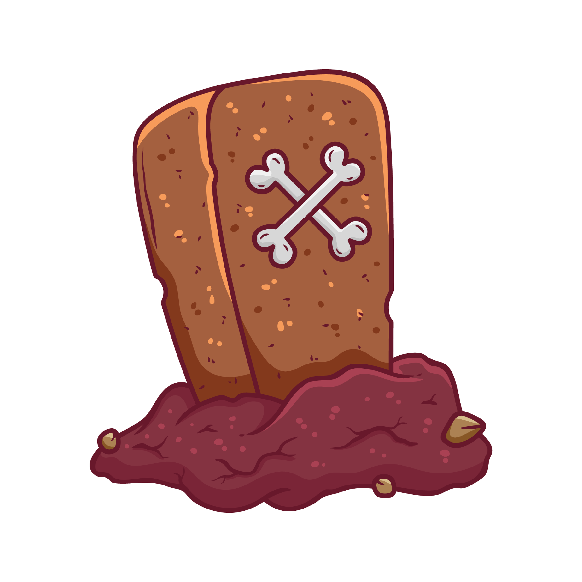 Pumpkin Face 02 — Pumpkin Face sticker SVG cut file