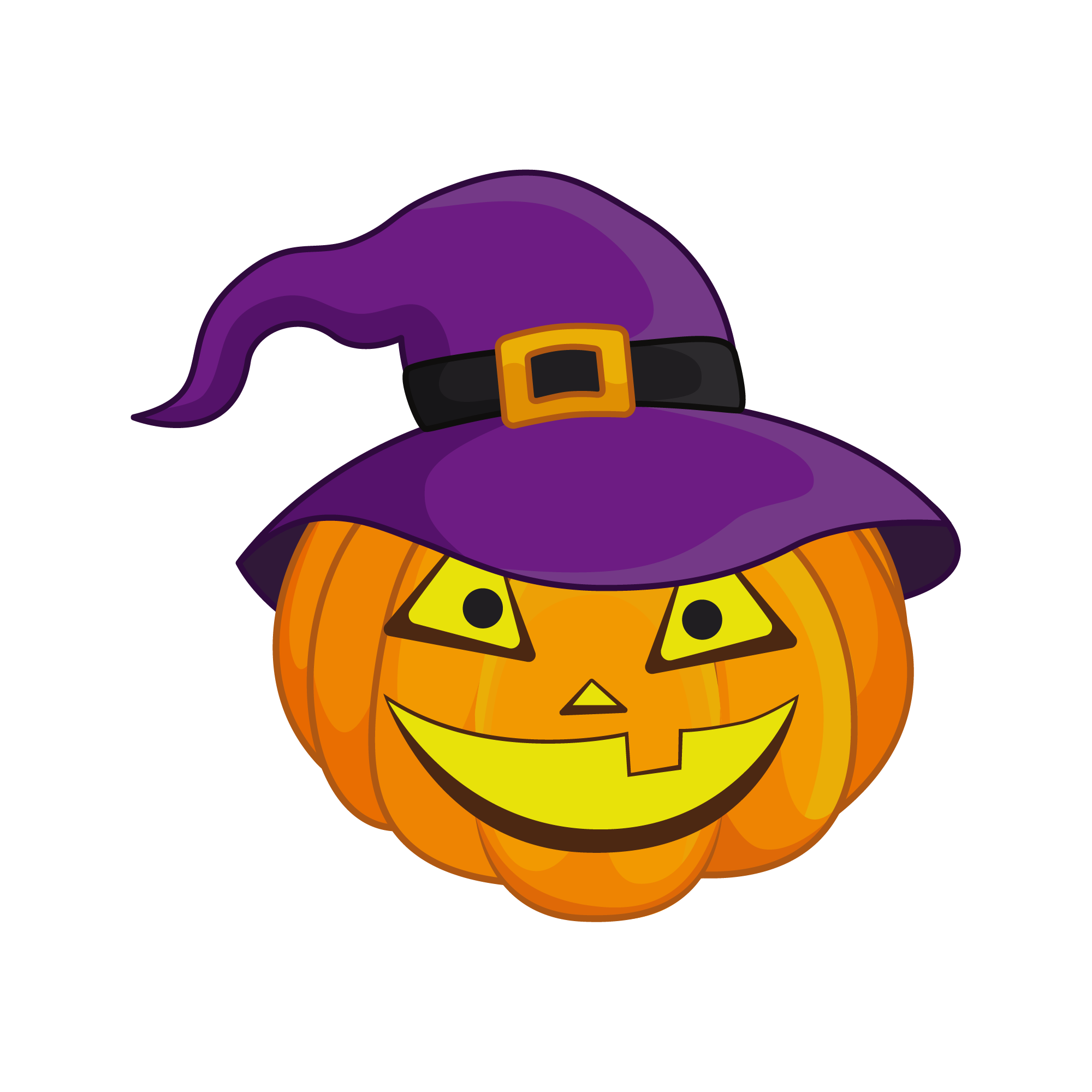 Pumpkin Face 19 — Pumpkin Face sticker SVG cut file