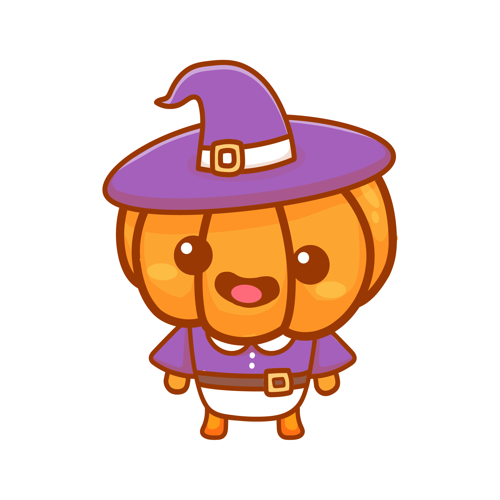 Pumpkin Face 28 — Pumpkin Face sticker SVG cut file