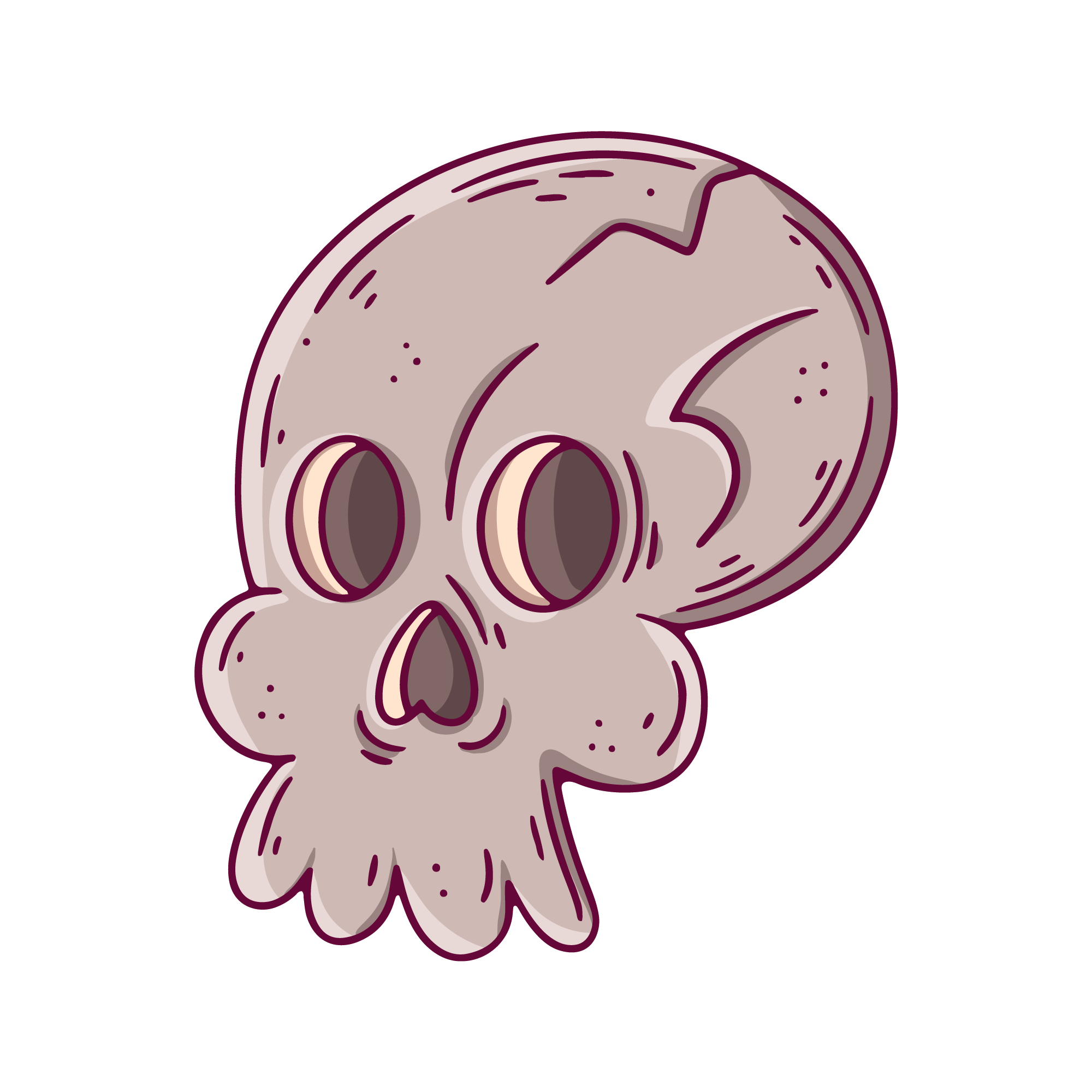 Pumpkin Face 33 — Pumpkin Face sticker SVG cut file
