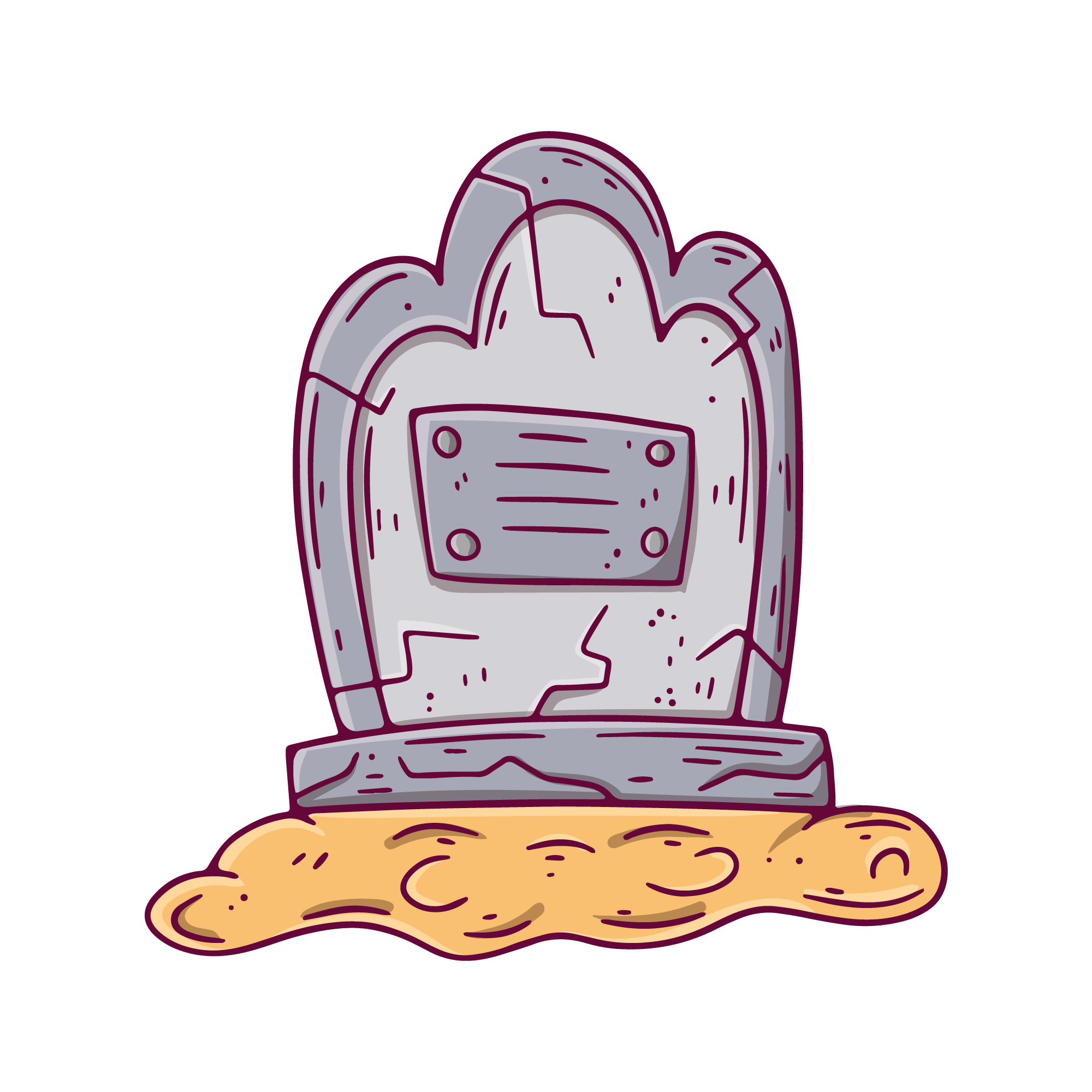 Pumpkin Face 37 — Pumpkin Face sticker SVG cut file