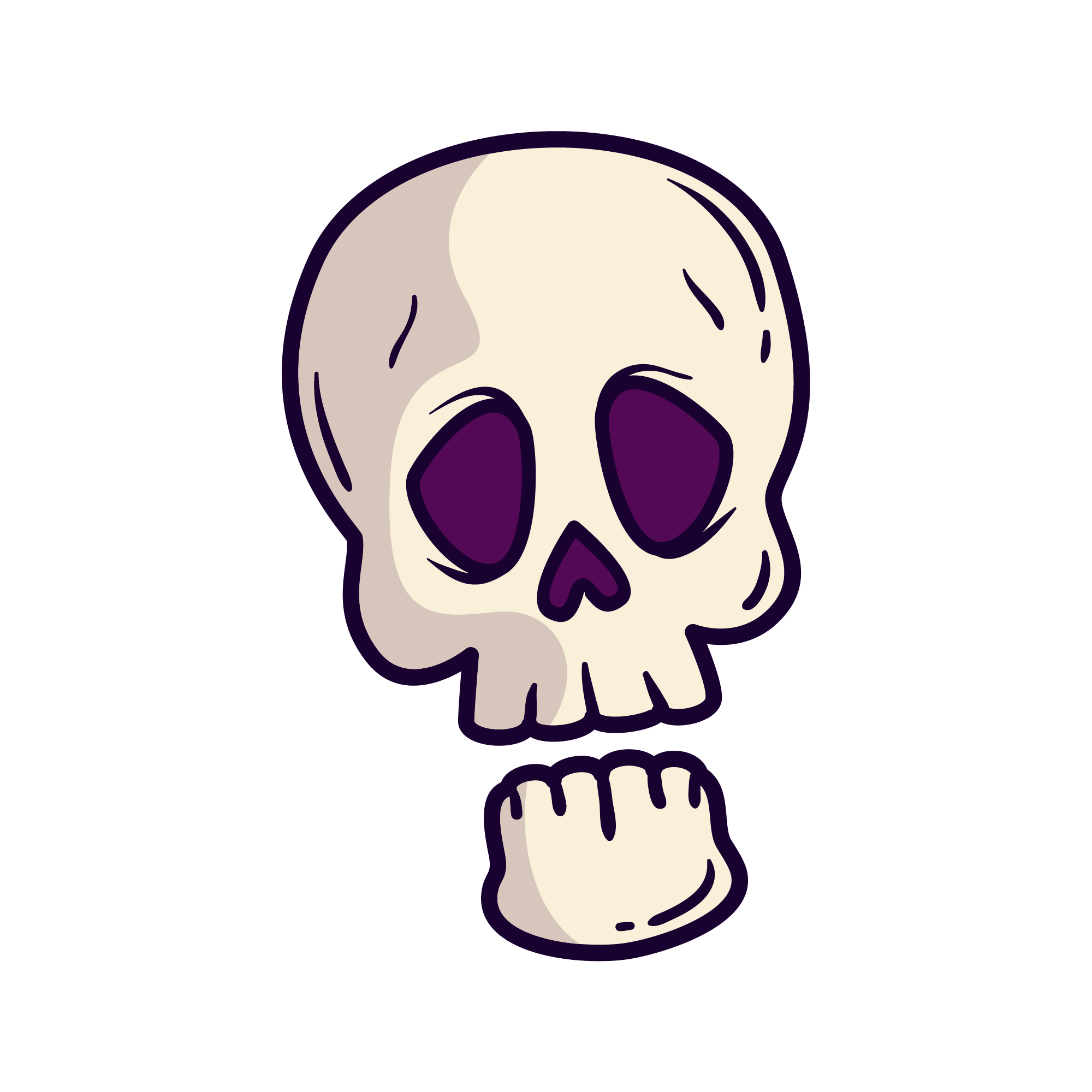Pumpkin Face 44 — Pumpkin Face sticker SVG cut file