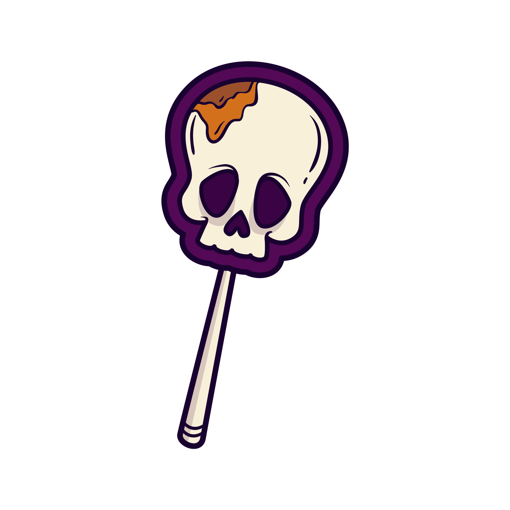 Pumpkin Face 45 — Pumpkin Face sticker SVG cut file