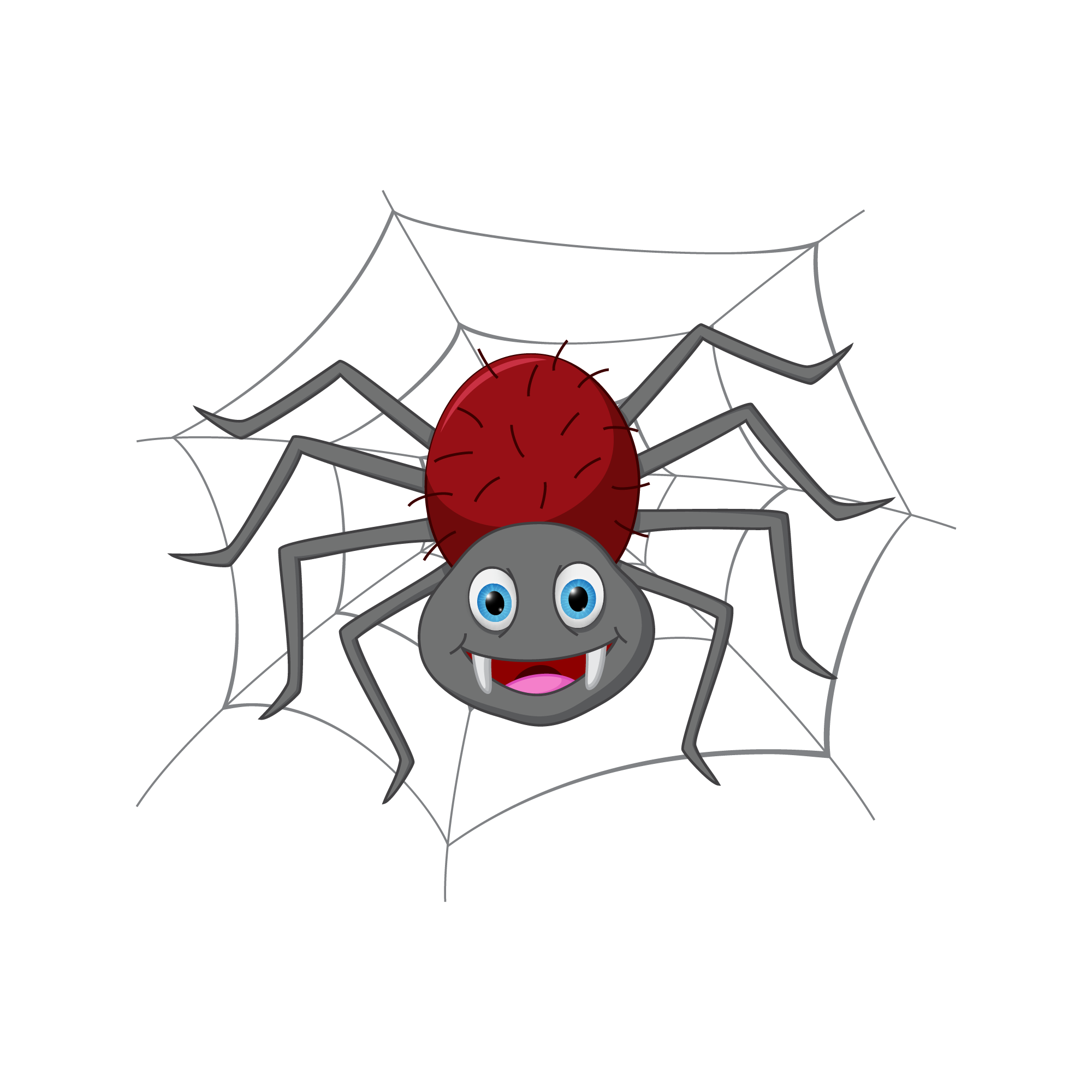 Spider 17 — Spider sticker SVG cut file