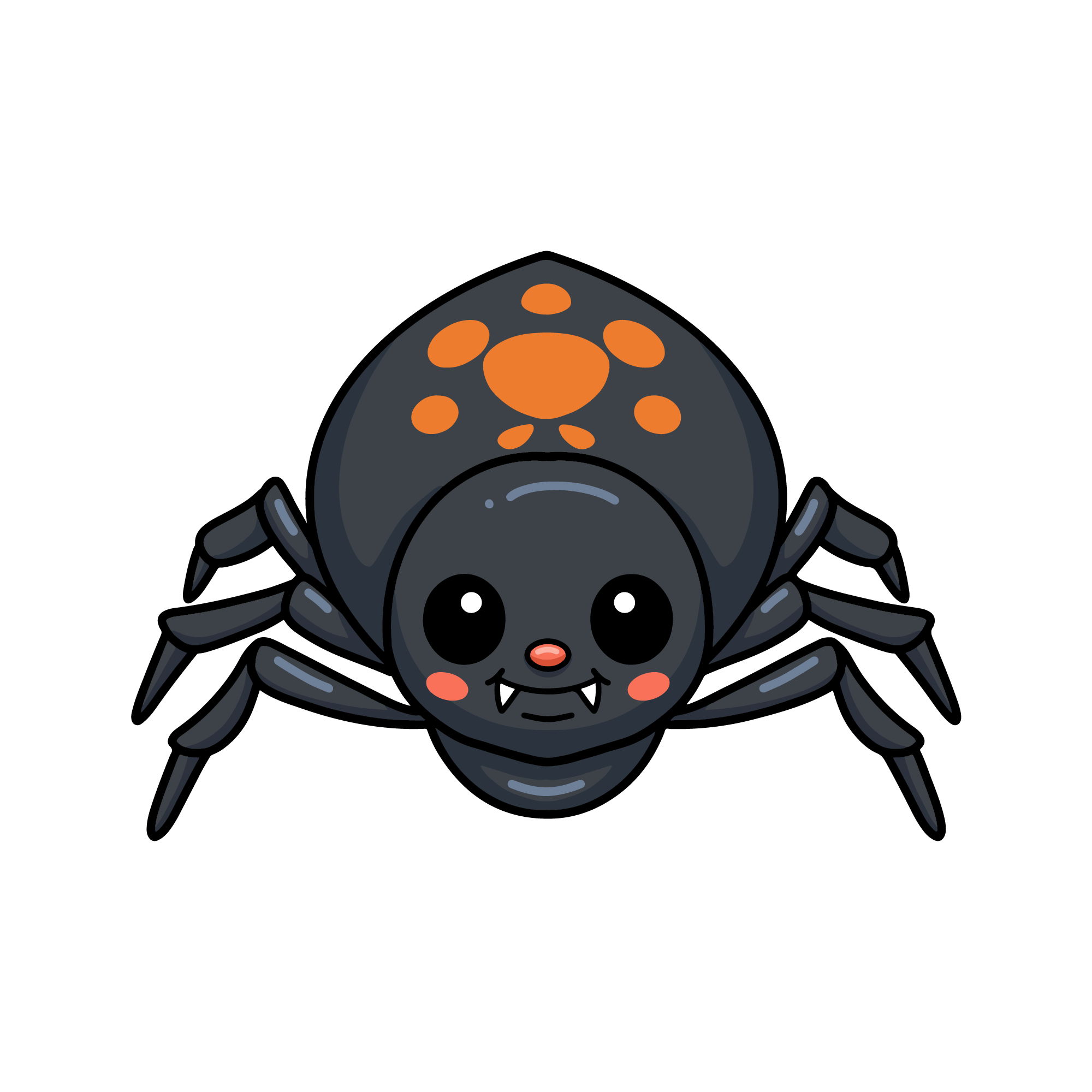 Spider 21 — Spider sticker SVG cut file