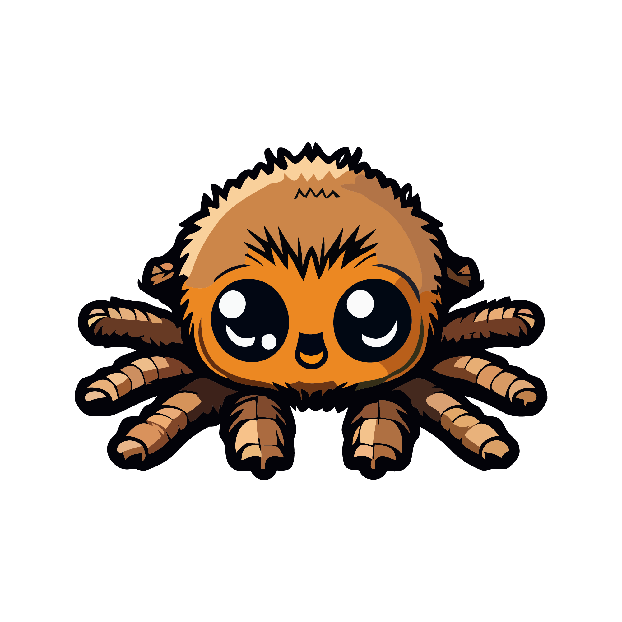 Spider 22 — Spider sticker SVG cut file