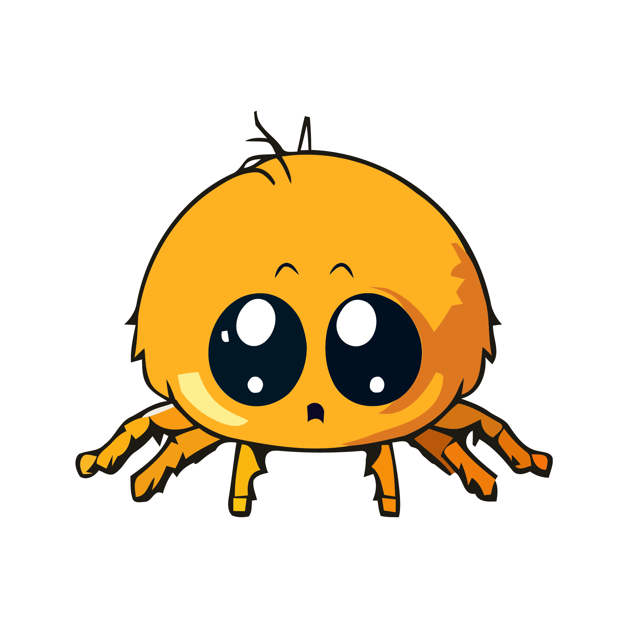 Spider 24 — Spider sticker SVG cut file